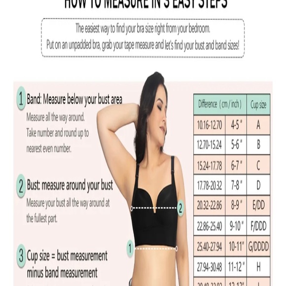 Back smoothing Bra 46 G Pink Nude Longline Bra The TikTok Bra! - Picture 4 of 8